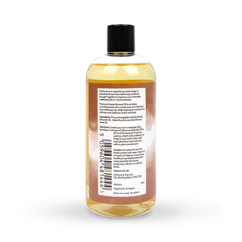 Miaroma Sweet Almond Base Oil 500ml