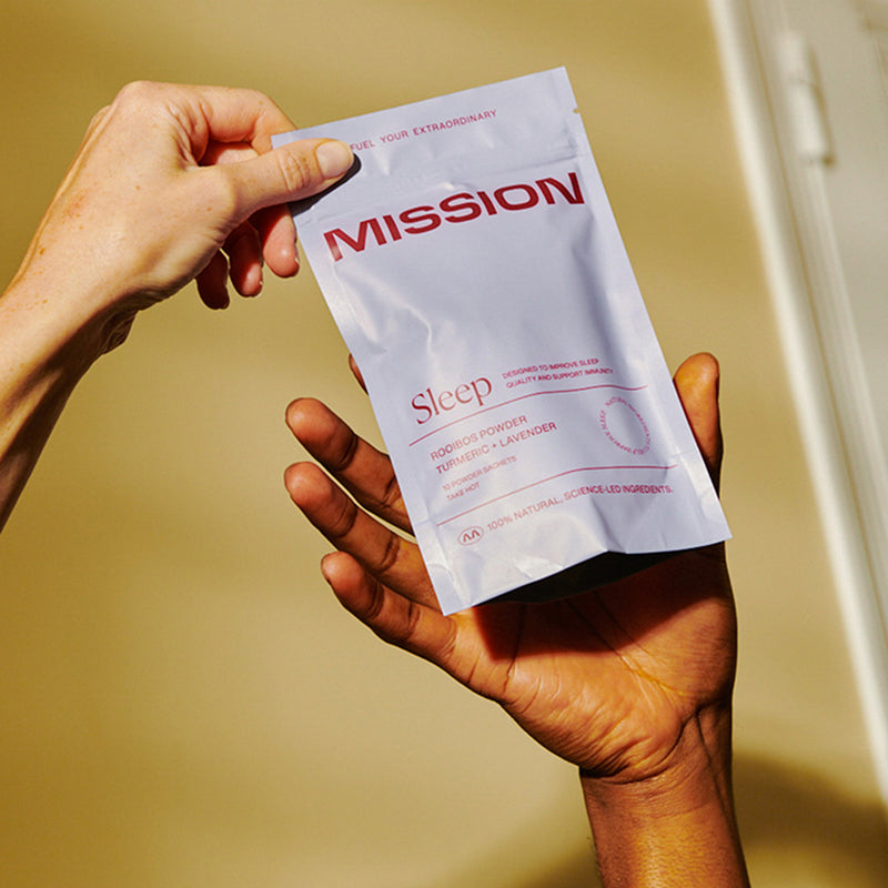 Mission Sleep Rooibos Powder Turmeric Lavender 30 Sachets