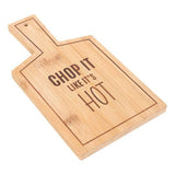 Bamboo Chopping Board with Hanging Hole, 25x14x14 cm