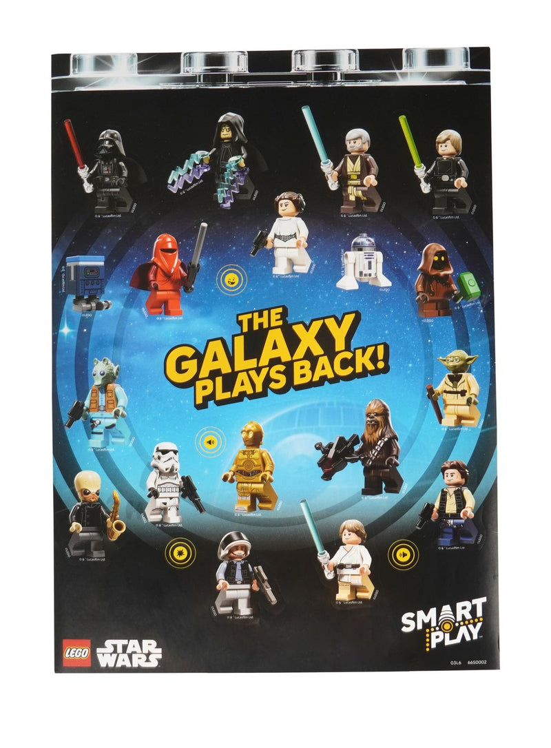 LEGO Star Wars SMART Play sticker set 18 characters (British brand)