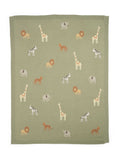 Mamas & Papas safari knitted blanket, UK version