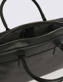 Moss Saffiano briefcase faux leather 86x253mm, imported from the UK