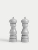 Salt and pepper mill set (British brand)