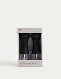 Salt and pepper mills two-piece set (British brand)