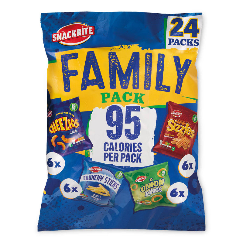Crunchy sticks salt and vinegar flavour 24 pack - British product