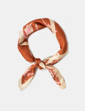 Accessorize satin square scarf floral print, imported from the UK