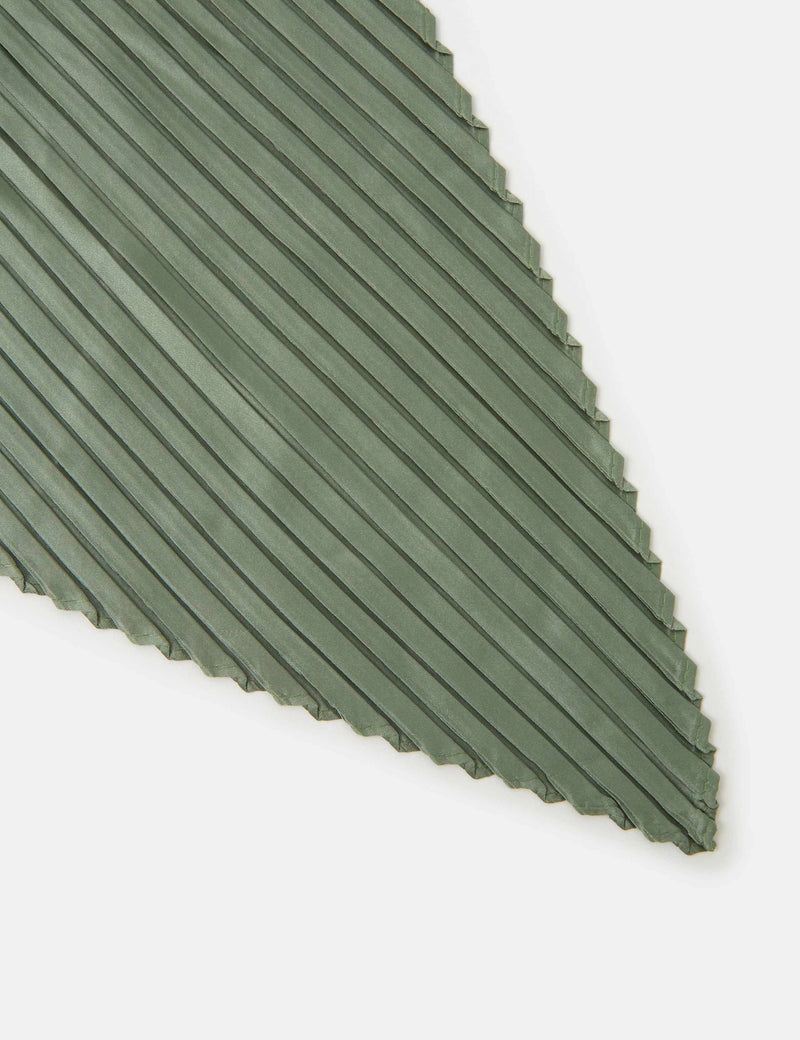 Accessorize satin pleated scarf square shape (British brand)