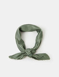 Accessorize satin pleated scarf square shape (British brand)