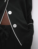 Autograph Satin Revere Pyjama Set (British brand)