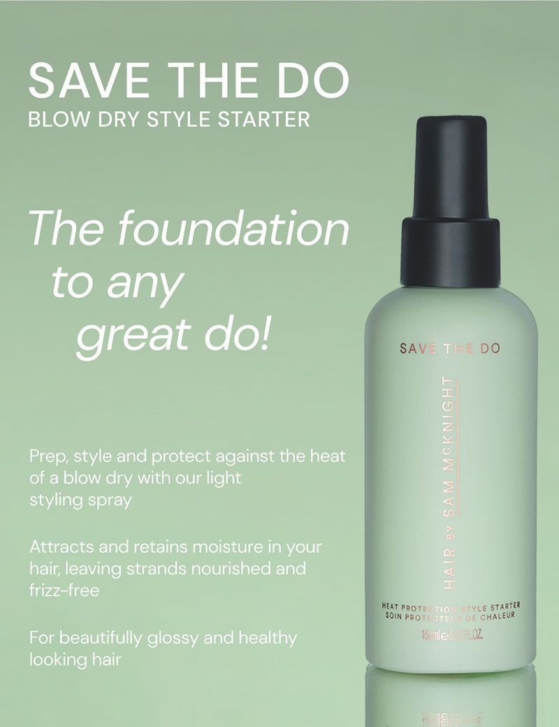 Sam McKnight Heat Protection Spray 150ml (British brand)