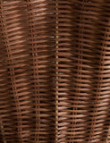 Scallop Rattan Bowl Decorative Storage 35 cm (British brand)