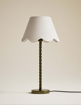 M&S Scallop Trim Lamp Shade- Buy online at McGrocer