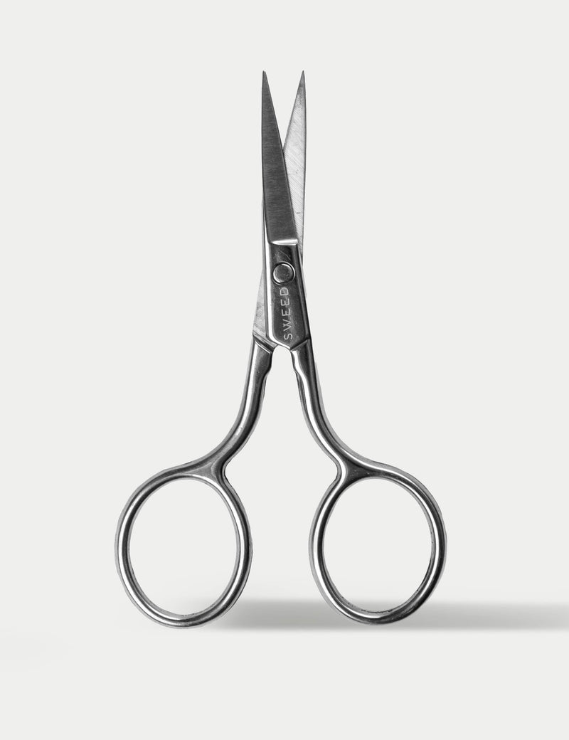 Sweed stainless steel scissors for brows and lashes - British product