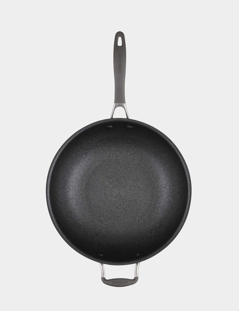 Scratch Defense 34cm non stick wok pan, UK version