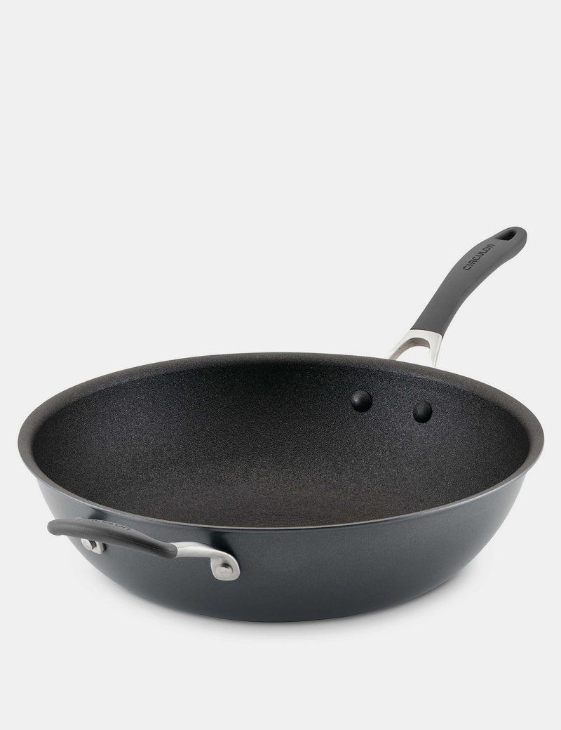 Scratch Defense 34cm non stick wok pan, UK version