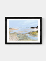 M&S East End Prints Sea View Framed Art Print- Buy online at McGrocer