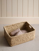 M&S Seagrass Large Rectangular Basket- Buy online at McGrocer