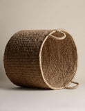 Seagrass large round storage basket, imported from the UK