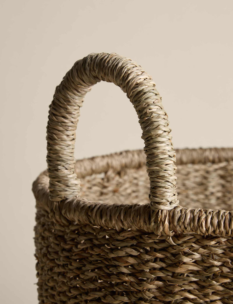 Seagrass medium tall basket 30x40x40cm (British brand)