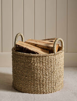 M&S Seagrass Medium Tall Basket- Buy online at McGrocer