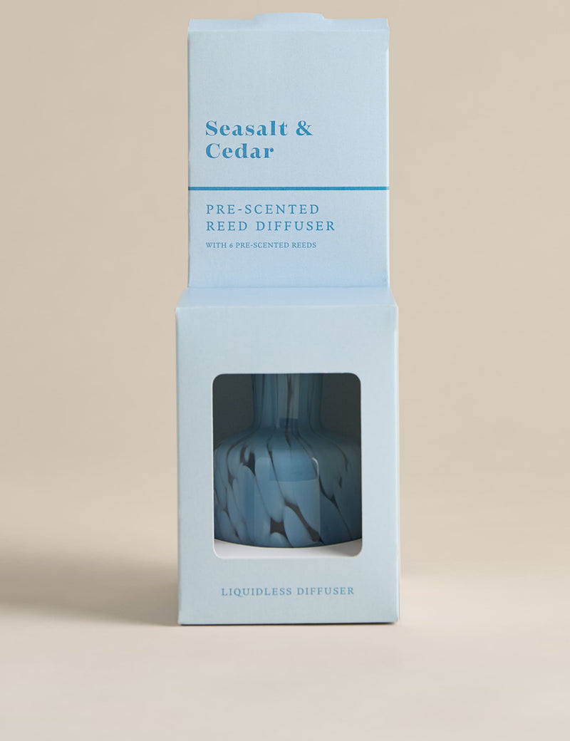 Seasalt & Cedar pre-scented reed diffuser, UK version