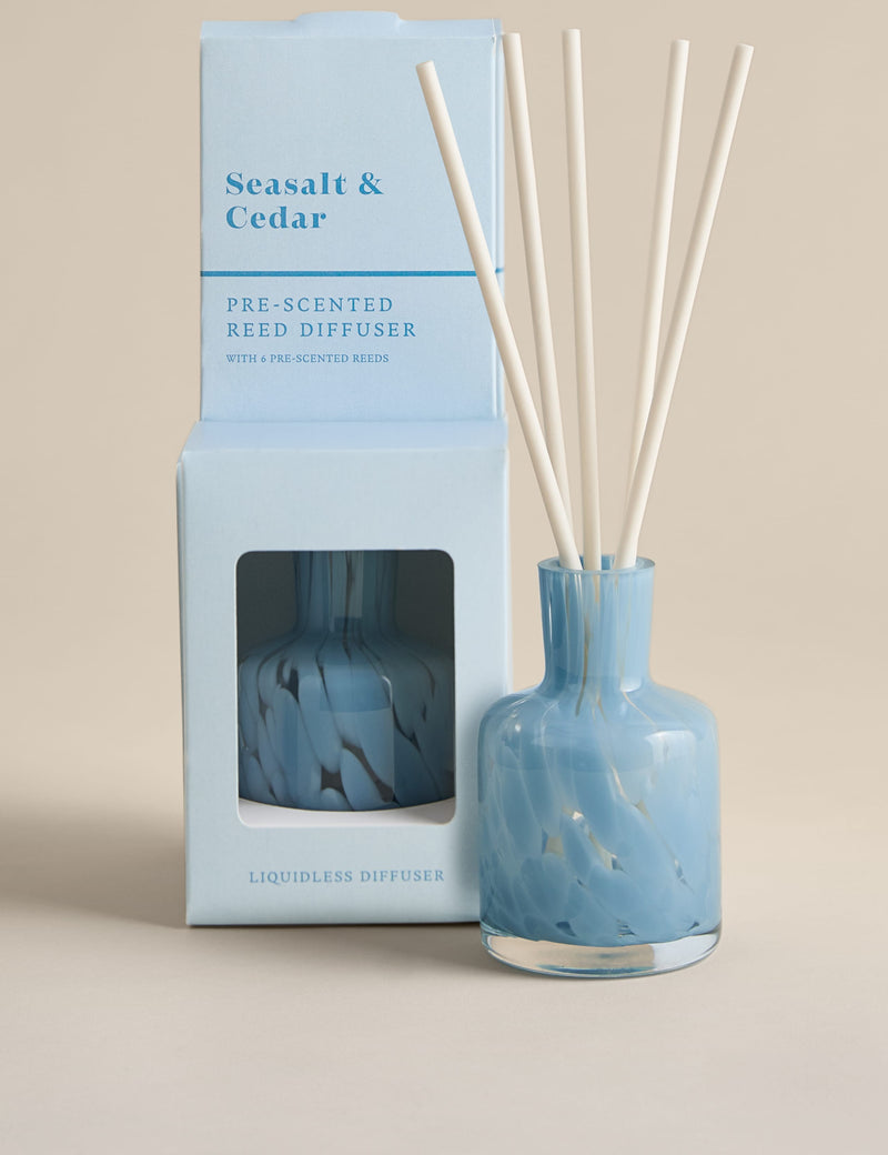 Seasalt & Cedar pre-scented reed diffuser, UK version