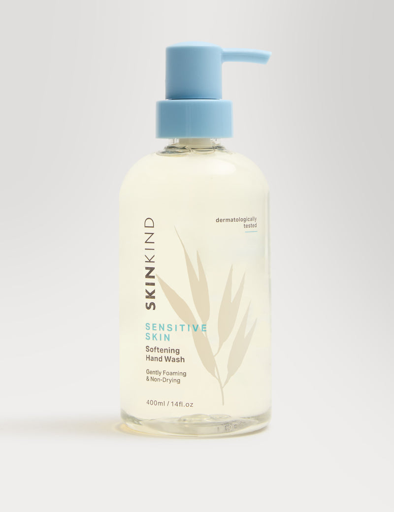 Skinkind hand wash sensitive fragrance-free 400ml, UK version