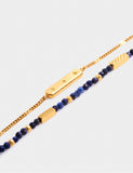 Katie Loxton waterproof birthstone bracelet lapis lazuli - British product