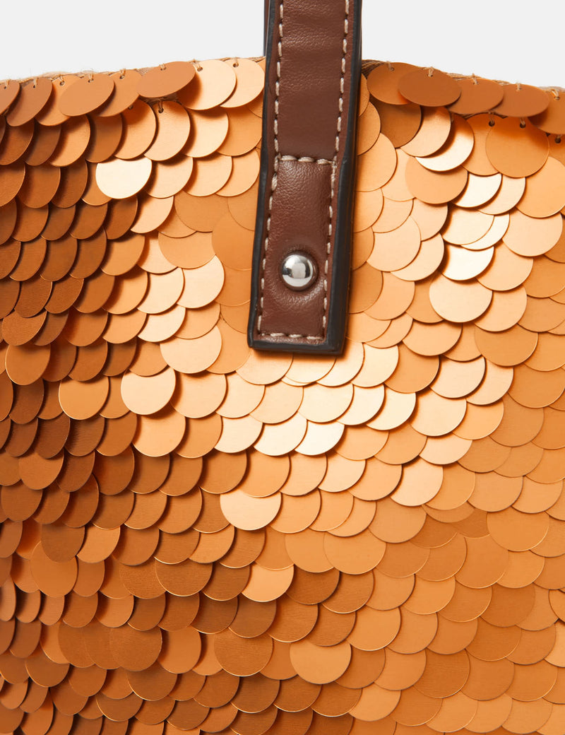 Accessorize sequin cross body basket bag, imported from the UK