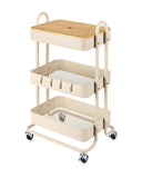 Serving trolley with four castors for home - British product