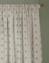 M&S Sanderson Sessile Leaf Pencil Pleat Curtains- Buy online at McGrocer