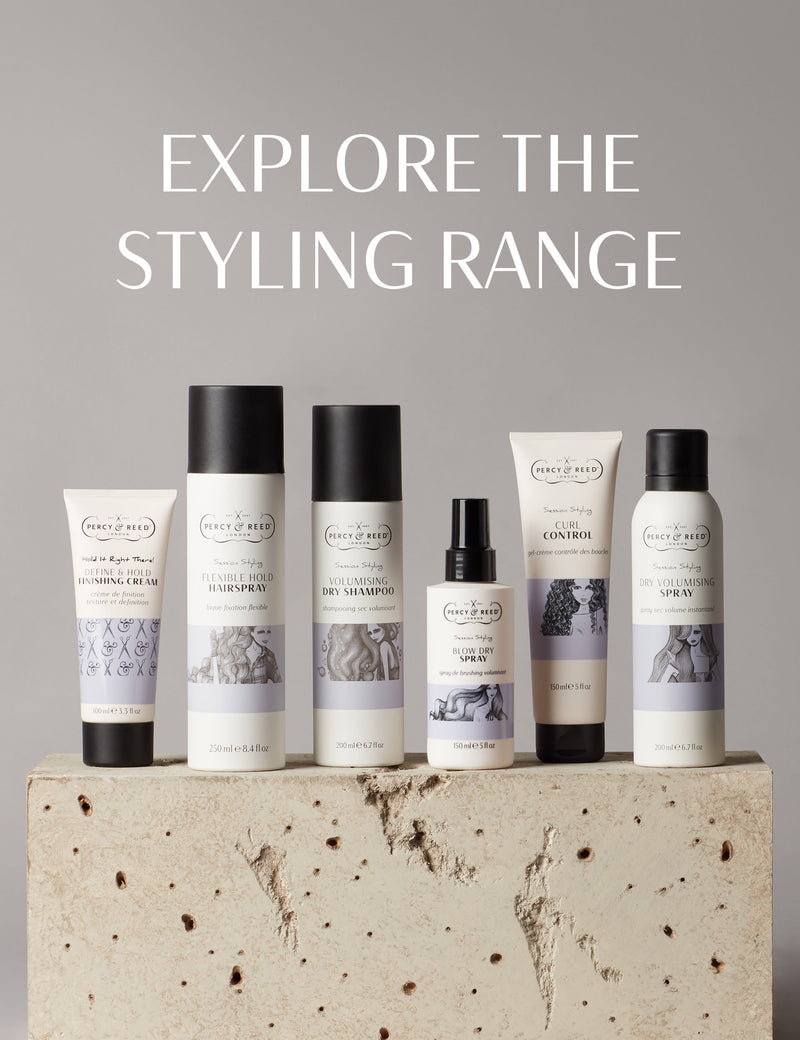 Percy & Reed Session Styling Flexible Hold Hairspray 250ml (British brand)