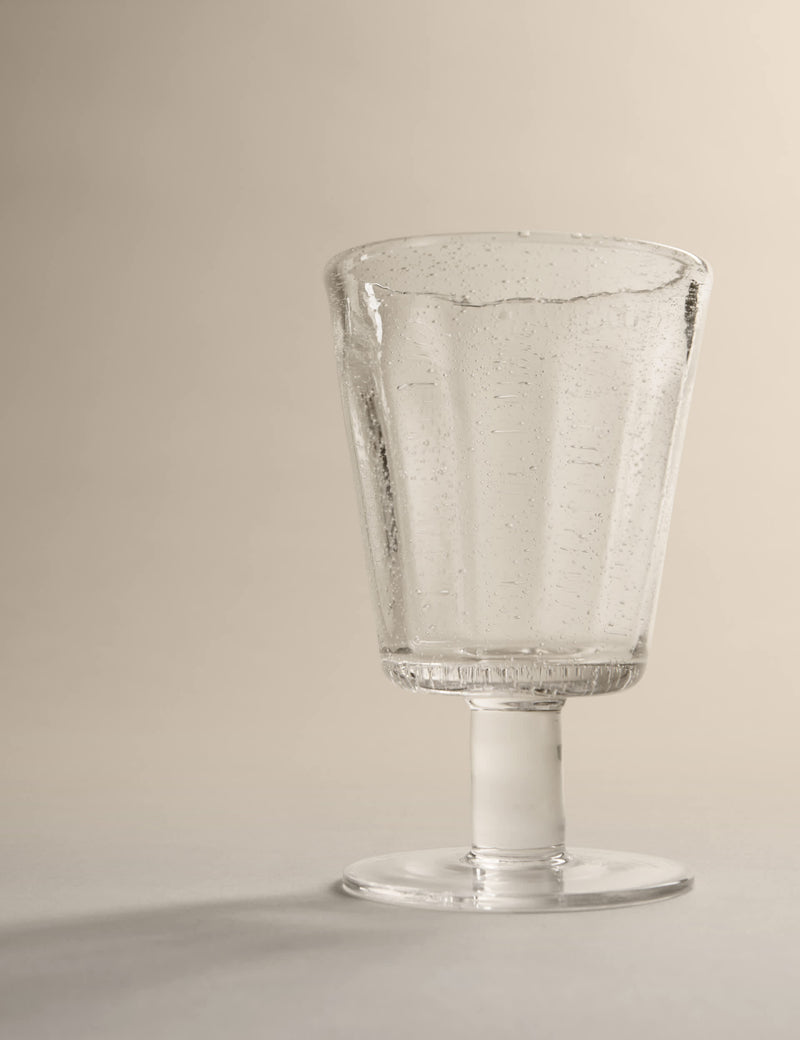 Bubble wine glasses set of 2 with captured bubbles, UK version