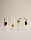 Set of two dot tumblers (British brand)