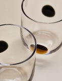 Set of two dot tumblers (British brand)