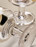 Dot wine glasses set of two, imported from the UK