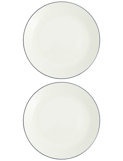 M&S Wedgwood Gio Dinner Plates Set of 2- Buy online at McGrocer
