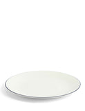 Wedgwood Gio dinner plates fine china blue rim, imported from the UK