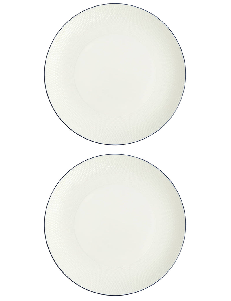 Wedgwood Gio dinner plates set of 2 fine bone china, imported from the UK