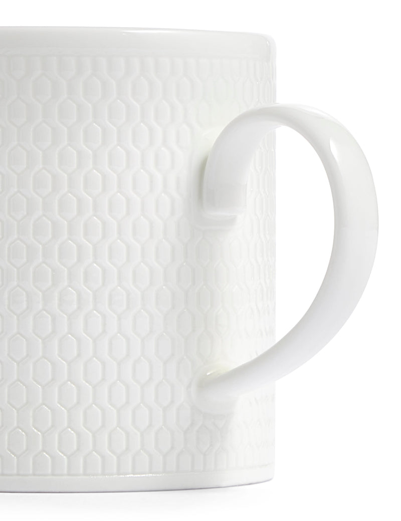 Wedgwood Gio embossed mugs set of 2 (British brand)