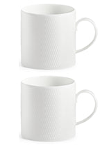 M&S Wedgwood Gio Set of 2 Fine Bone China Mugs- Buy online at McGrocer