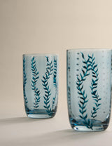 M&S Set of 2 Hand Painted Hi Ball Glasses- Buy online at McGrocer
