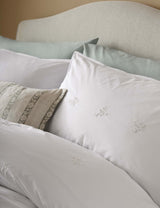 M&S Laura Ashley Set of 2 Keeleigh Posy Pure Cotton Pillowcases- Buy online at McGrocer