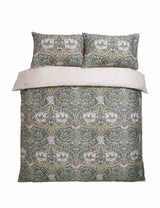 M&S William Morris At Home Set of 2 Pure Cotton Honeysuckle & Tulip Pillowcases- Buy online at McGrocer