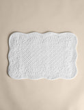 Quilted cotton placemats set of 2, imported from the UK