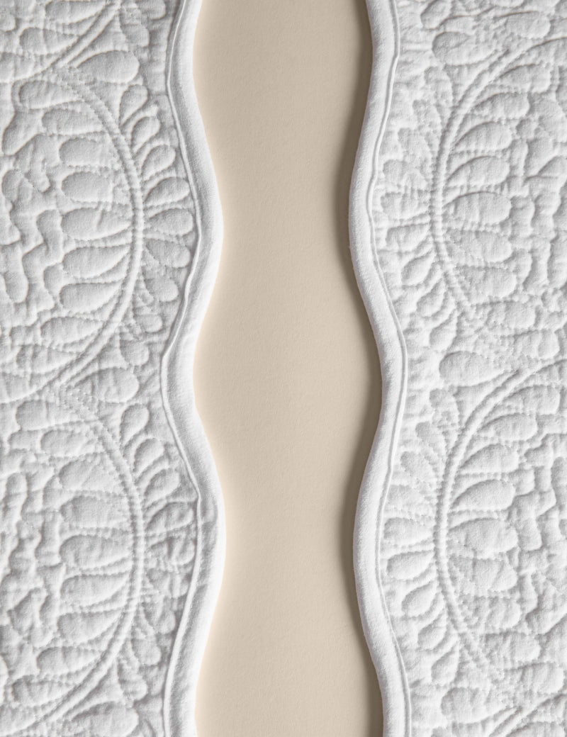 Quilted cotton placemats set of 2, imported from the UK