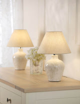 M&S Laura Ashley Set of 2 Pussywillow Table Lamps- Buy online at McGrocer