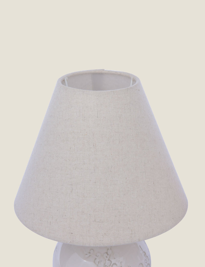 Laura Ashley set of 2 pussywillow table lamps ceramic base - British product
