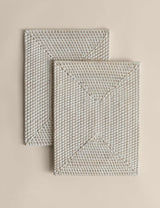 M&S Set of 2 Rattan Washed Placemats- Buy online at McGrocer