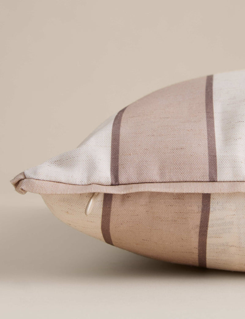 Outdoor cushions striped square set of two 50cm, UK version